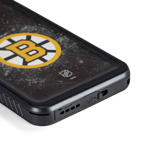 NHL Boston Bruins Iced Galaxy S24 Waterproof Case